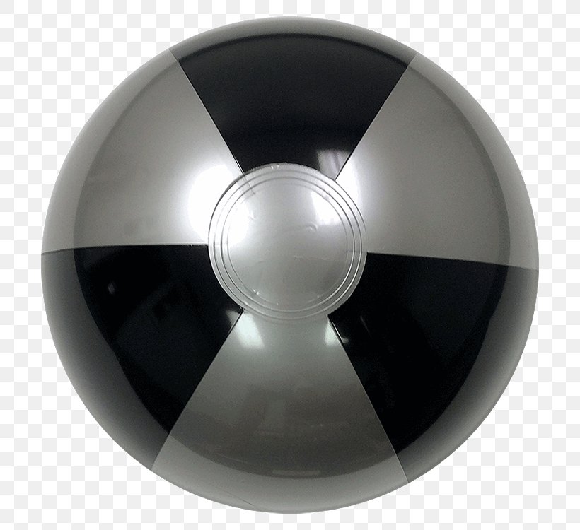 Beach Ball Black & Silver Toy, PNG, 750x750px, Beach Ball, Ball, Beach, Black Silver, Cancer Download Free