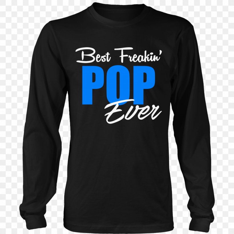 Long-sleeved T-shirt Hoodie, PNG, 1000x1000px, Tshirt, Active Shirt, Blue, Brand, Clothing Download Free