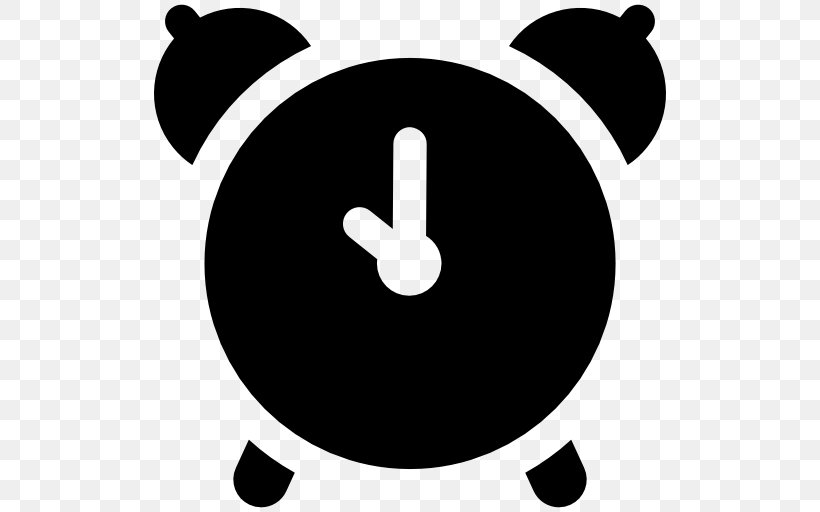 Alarm Clocks Light Clip Art, PNG, 512x512px, Alarm Clocks, Bed, Bell, Black, Black And White Download Free
