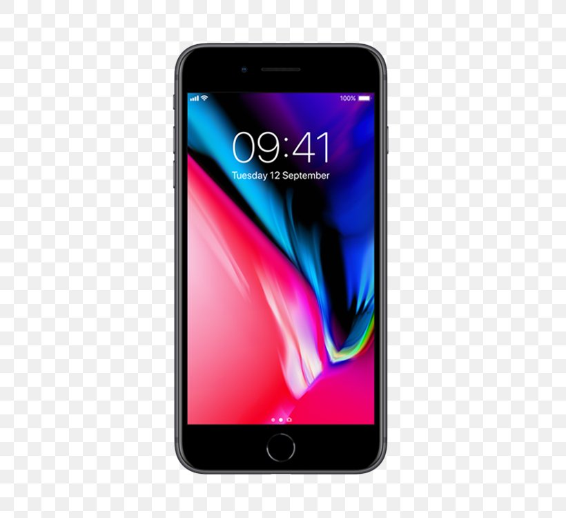 Apple IPhone 8 Plus Smartphone O2, PNG, 750x750px, Apple Iphone 8 Plus, Apple, Apple Iphone 8, Communication Device, Display Resolution Download Free