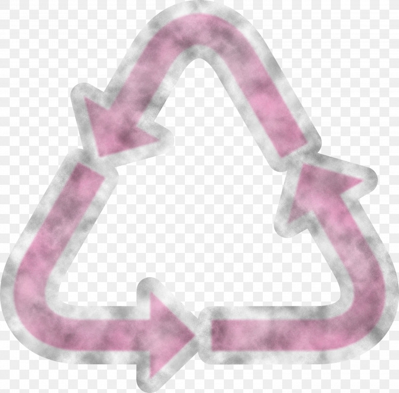 Eco Circulation Arrow, PNG, 3000x2957px, Eco Circulation Arrow, Body Jewelry, Pink Download Free