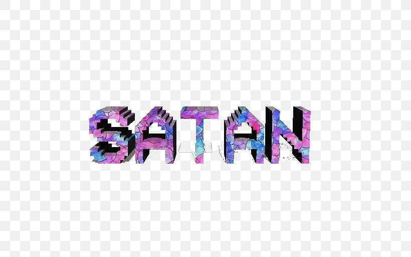 Satan Devil Text Hell, PNG, 512x512px, Satan, Devil, Hell, Index Term, Magenta Download Free