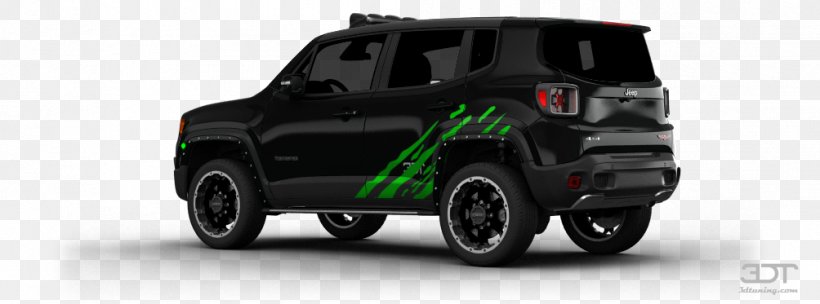 Tire 2015 Jeep Renegade Car Jeep Wrangler, PNG, 1004x373px, 2015 Jeep Renegade, Tire, Alloy Wheel, Automotive Design, Automotive Exterior Download Free