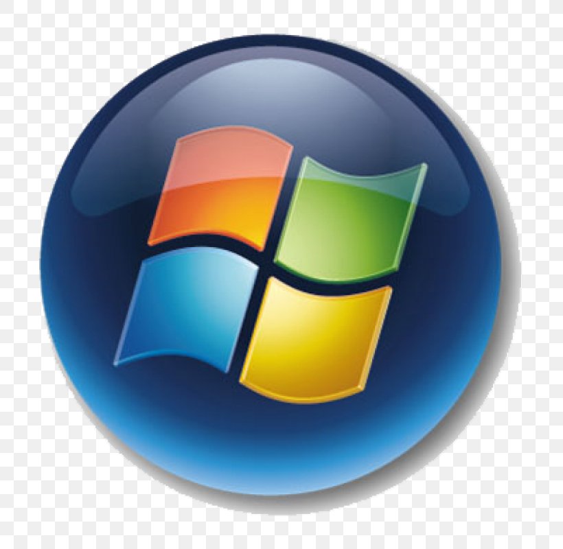 Windows 7 スタートボタン Start Menu Windows Vista, PNG, 800x800px, Windows 7, Button, Computer Icon, Computer Software, Microsoft Download Free