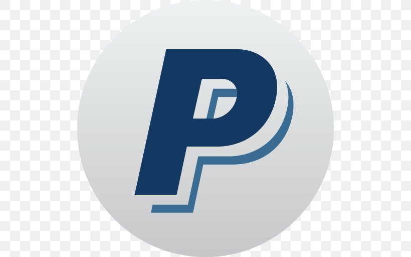 Blue Brand Trademark Sign, PNG, 512x512px, Paypal, Blue, Brand, Button, Cryptocurrency Download Free
