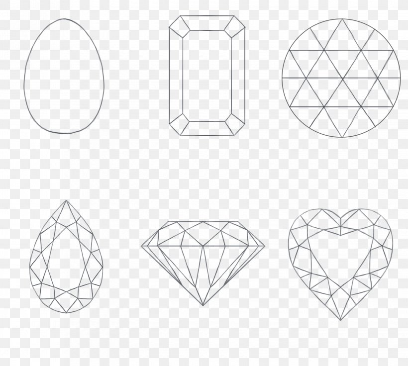 Drawing Gemstone Jewellery Illustration Sketch, PNG, 3300x2962px, Drawing, Area, Art, Black And White, Diamond Download Free