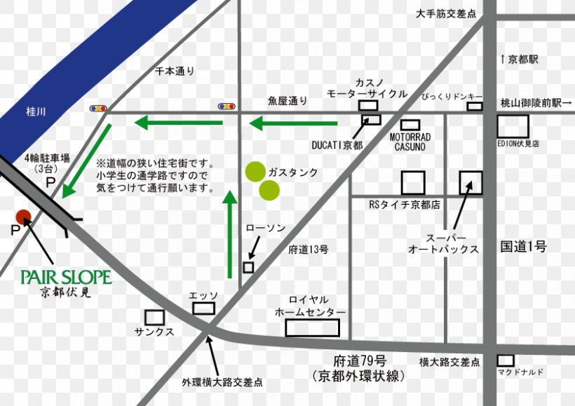 ペアスロープ京都伏見 Map LAND Diagram, PNG, 842x595px, Map, Area, Diagram, Intersection, Kyoto Download Free