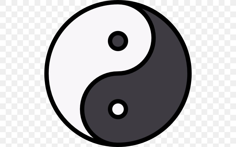 Symbol Knowledge Taijitu, PNG, 512x512px, Symbol, Area, Black And White, Drawing, Knowledge Download Free