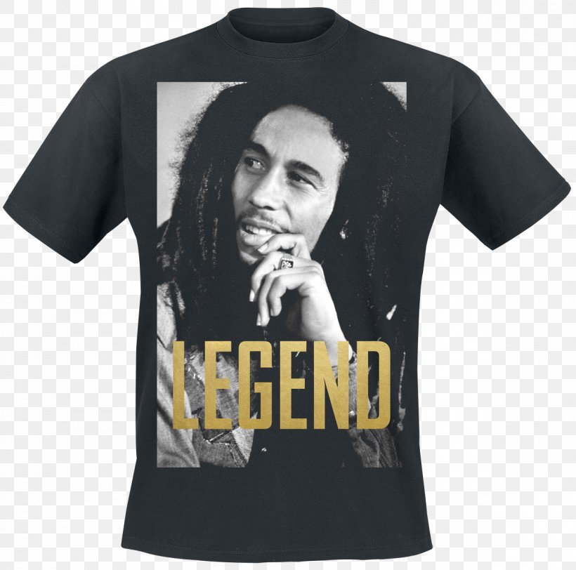 Bob Marley T-shirt Legend Merchandising, PNG, 1200x1189px, Bob Marley, Active Shirt, Black, Brand, Clothing Download Free