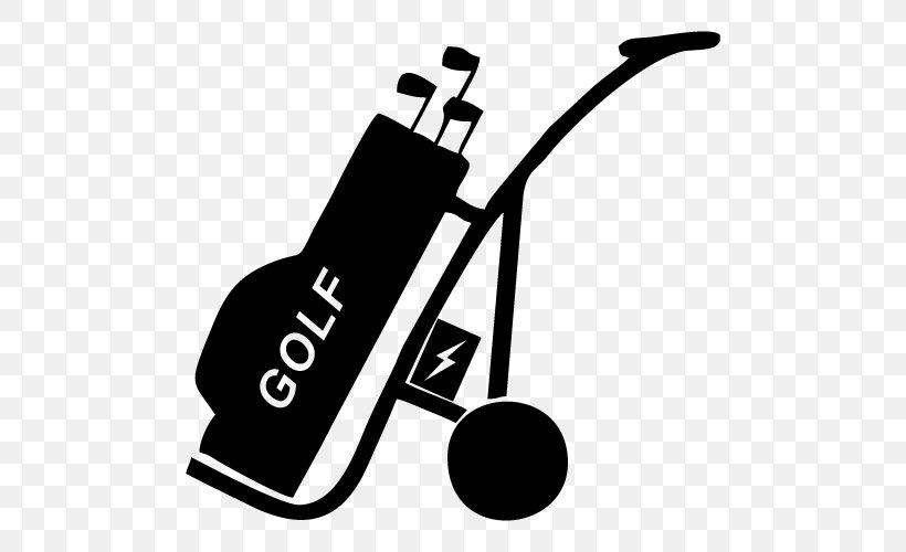 Golf Buggies Electric Golf Trolley Golf Balls, PNG, 500x500px, Golf Buggies, Baby Transport, Black And White, Brand, Cart Download Free