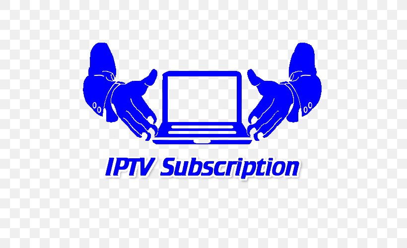 Logo IPTV Subscription Business Model Pay Television, PNG, 500x500px, Logo, Area, Artwork, Blue, Brand Download Free