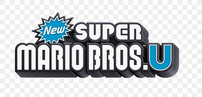 New Super Mario Bros. U New Super Mario Bros. Wii New Super Mario Bros. 2, PNG, 5532x2676px, New Super Mario Bros U, Brand, Logo, Luigi, Mario Bros Download Free