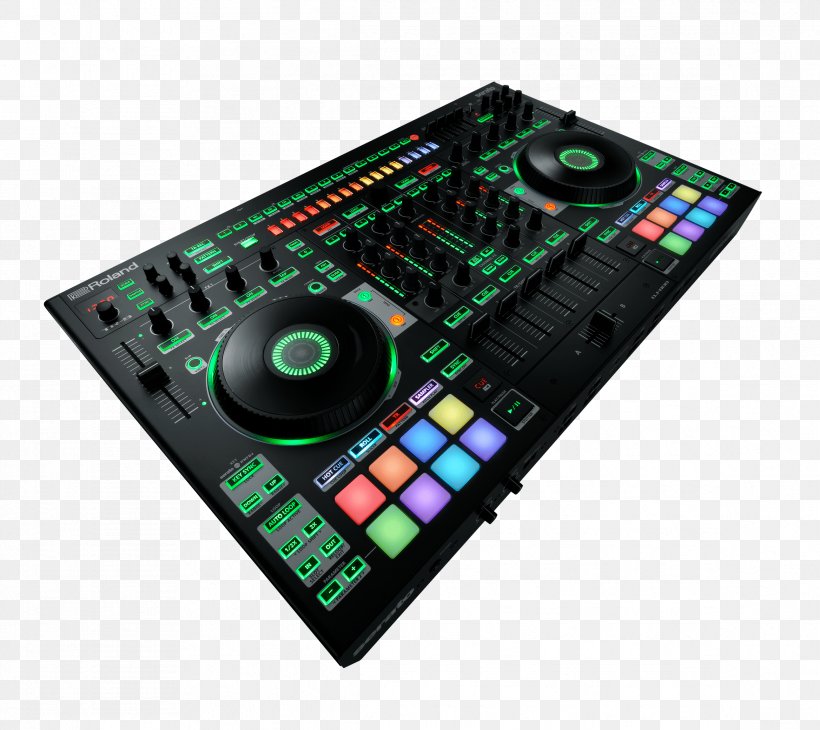 Roland TR-808 DJ Controller Drum Machine Disc Jockey Roland DJ-808, PNG, 2336x2081px, Watercolor, Cartoon, Flower, Frame, Heart Download Free