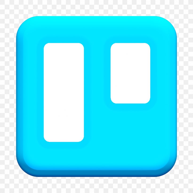 Trello Icon, PNG, 1104x1104px, Trello Icon, Aqua, Azure, Blue, Material Property Download Free