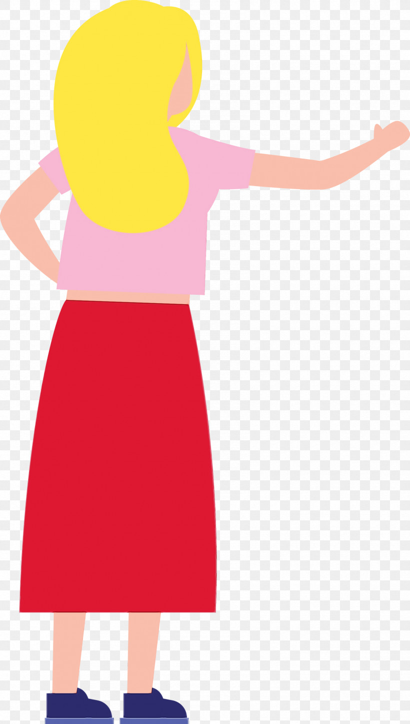 Dress Text Pink M Abdomen Line, PNG, 1699x2999px, Watercolor, Abdomen, Behavior, Dress, Human Download Free