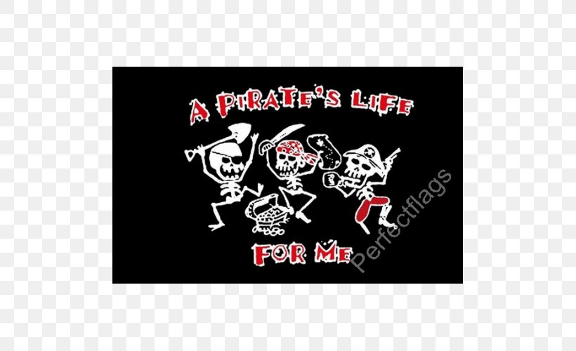 Pirate Flag Privateer Life T-shirt, PNG, 500x500px, Pirate, Black, Black M, Brand, Flag Download Free