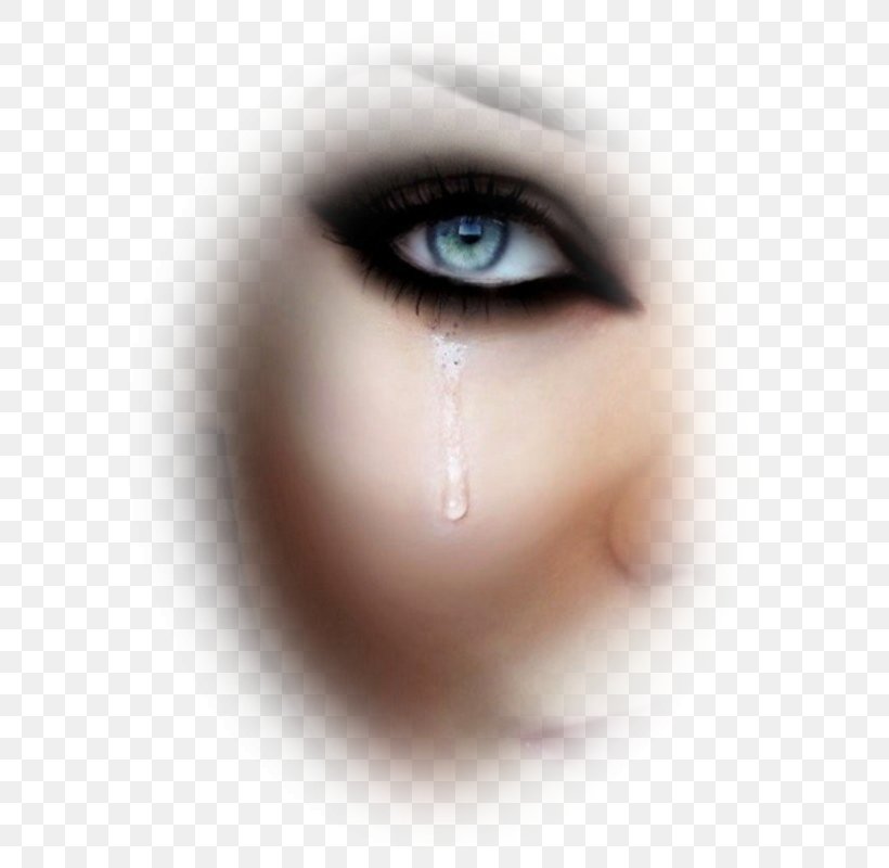 Sadness Woman Eye TinyPic, PNG, 600x800px, Watercolor, Cartoon, Flower, Frame, Heart Download Free