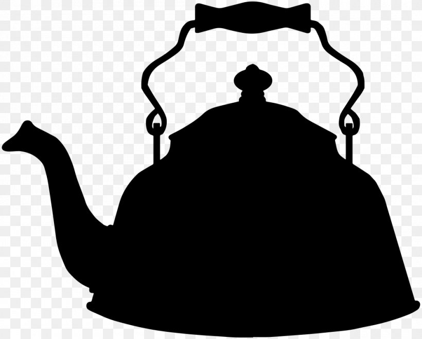 Teapot Silhouette Clip Art, PNG, 1000x805px, Tea, Black And White, Chinese Tea, Drink, Kettle Download Free
