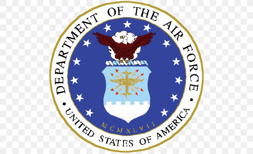 United States Air Force Symbol Flag Of The United States Air Force, PNG, 500x500px, United States, Air Force, Area, Army, Brand Download Free