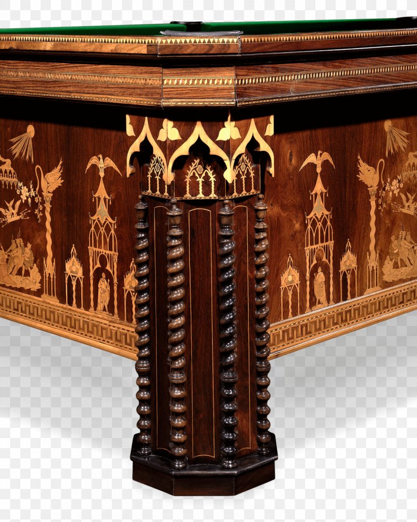 Billiard Tables Gothic Revival Architecture Billiards Antique, PNG, 1400x1750px, Table, Allegory, Antique, Billiard Tables, Billiards Download Free