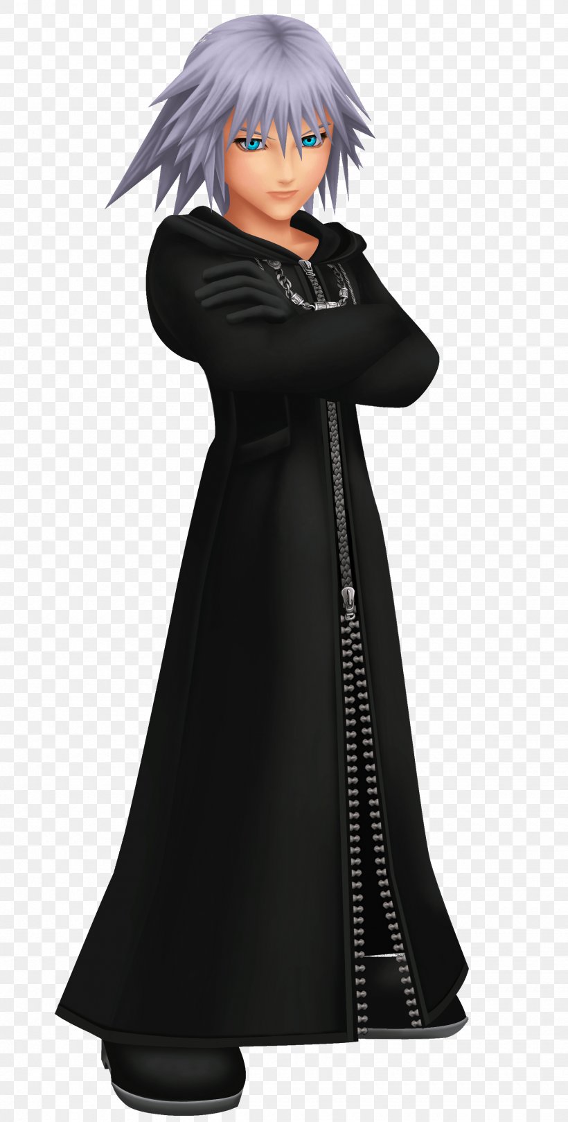 Hair Style, PNG, 1740x3436px, Kingdom Hearts Coded, Abaya, Black Hair, Clothing, Coat Download Free