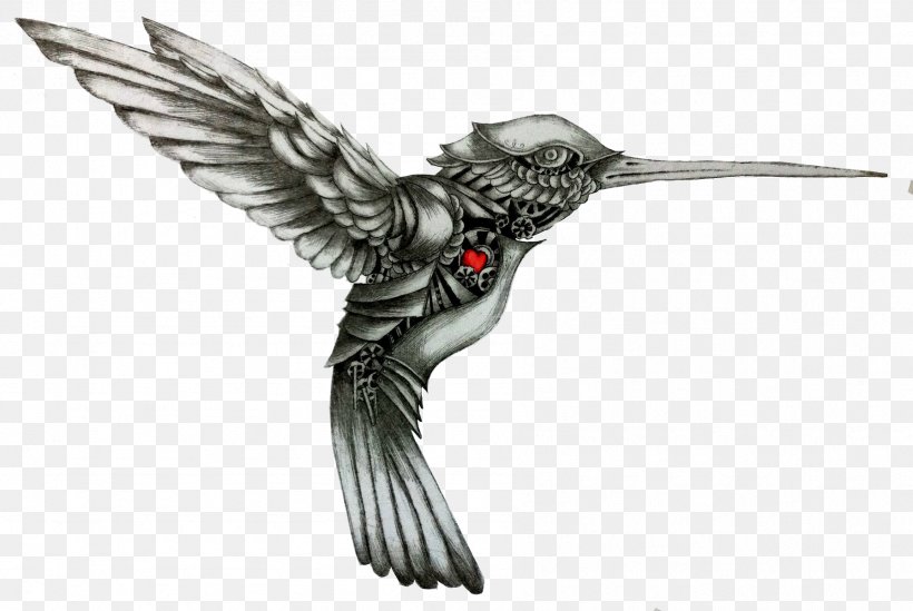 Hummingbird Drawing Tattoo Color, PNG, 1792x1201px, Hummingbird, Beak, Bird, Blackchinned Hummingbird, Blue Download Free