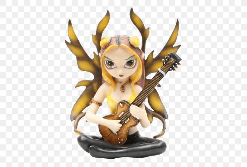 Strangeling: The Art Of Jasmine Becket-Griffith Figurine Golden Guitar Fairy Painting, PNG, 555x555px, Figurine, Action Figure, Action Toy Figures, Amy Brown, Art Download Free