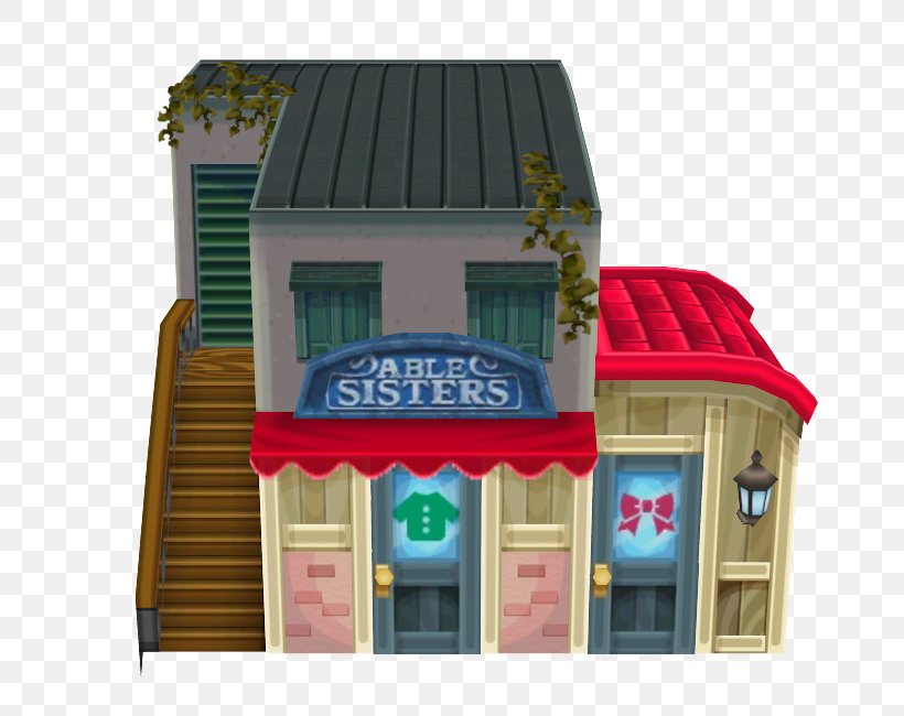 Animal Crossing: New Leaf Tom Nook GameCube Building, PNG, 750x650px, Animal Crossing New Leaf, Animal Crossing, Building, Facade, Game Download Free