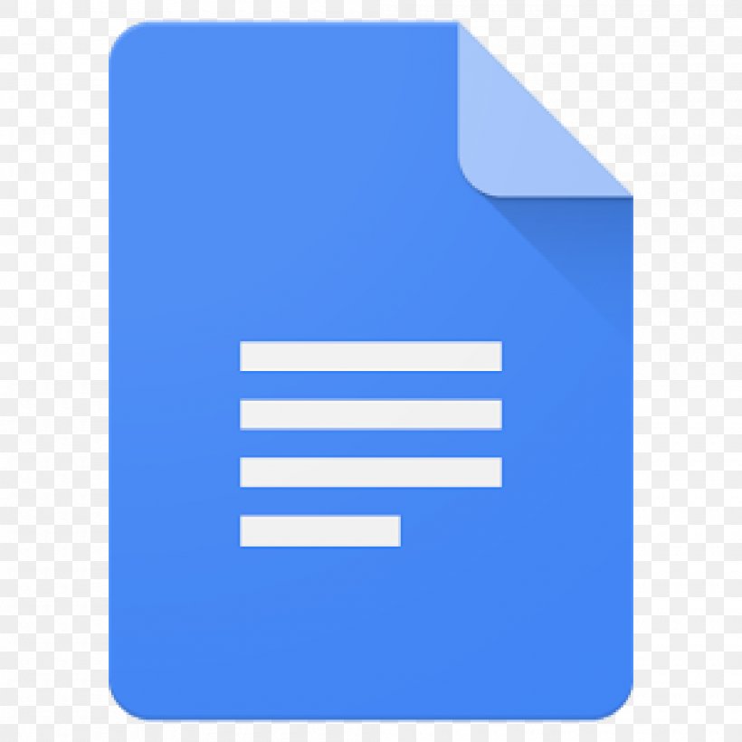 Google Docs Google Classroom Google Drive, PNG, 2000x2000px, Google Docs, Blue, Brand, Document, Electric Blue Download Free