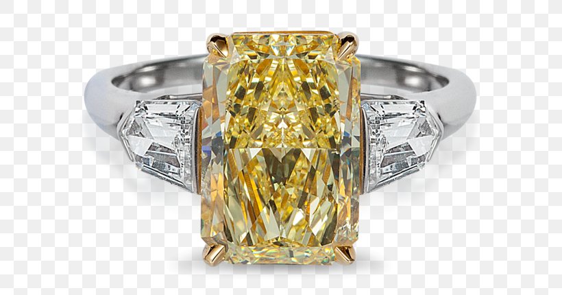 Engagement Ring Diamond Cut Tiffany Yellow Diamond, PNG, 640x430px, Engagement Ring, Bling Bling, Body Jewelry, Carat, Colored Gold Download Free