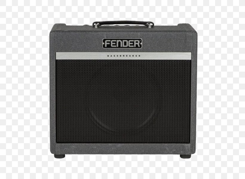 Guitar Amplifier Fender Bassbreaker 15 Electric Guitar Fender Musical Instruments Corporation, PNG, 600x600px, Watercolor, Cartoon, Flower, Frame, Heart Download Free