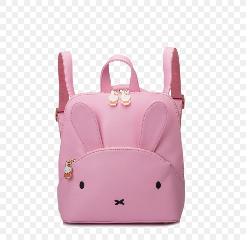 Handbag Miffy Backpack Rabbit, PNG, 800x800px, Handbag, Backpack, Bag, Brand, Cartoon Download Free