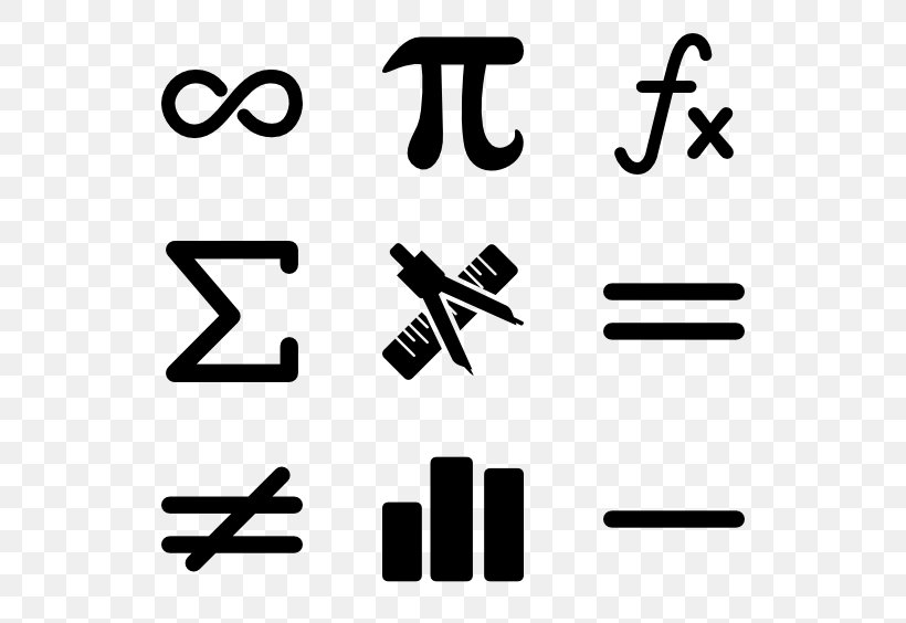 Mathematics Mathematical Notation Mathematician Clip Art, PNG, 600x564px, Mathematics, Area, Black, Black And White, Brand Download Free