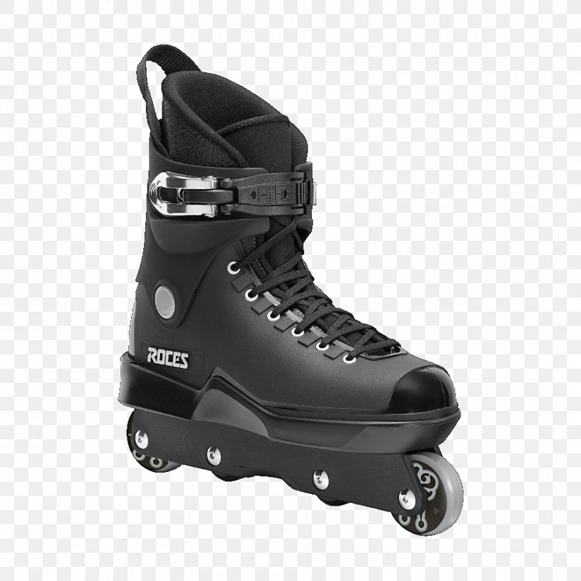 Aggressive Inline Skating In-Line Skates Roces Roller Skating, PNG, 900x900px, Aggressive Inline Skating, Abec Scale, Black, Footwear, Hiking Shoe Download Free