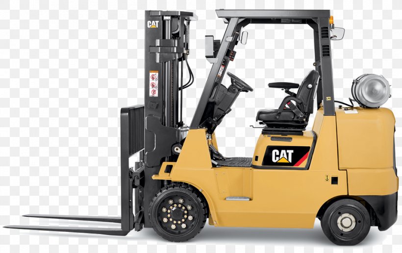 Caterpillar Inc. Forklift Heavy Machinery Material Handling Truck, PNG, 950x600px, Caterpillar Inc, Cylinder, Elevator, Forklift, Forklift Truck Download Free