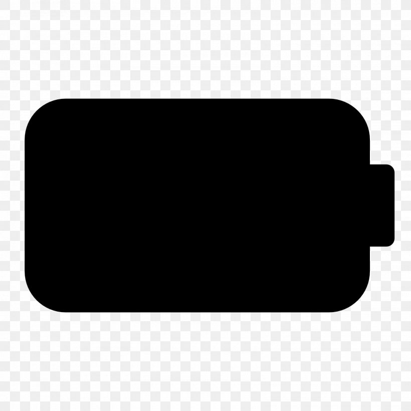 Empty Dish Icon, PNG, 1600x1600px, Electric Battery, Battery Indicator, Black, Electrical Load, Rectangle Download Free