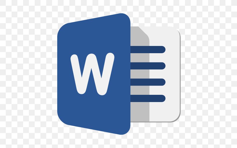 Microsoft Word Microsoft Office, PNG, 512x512px, Microsoft Word, Blue, Brand, Doc, Document Download Free