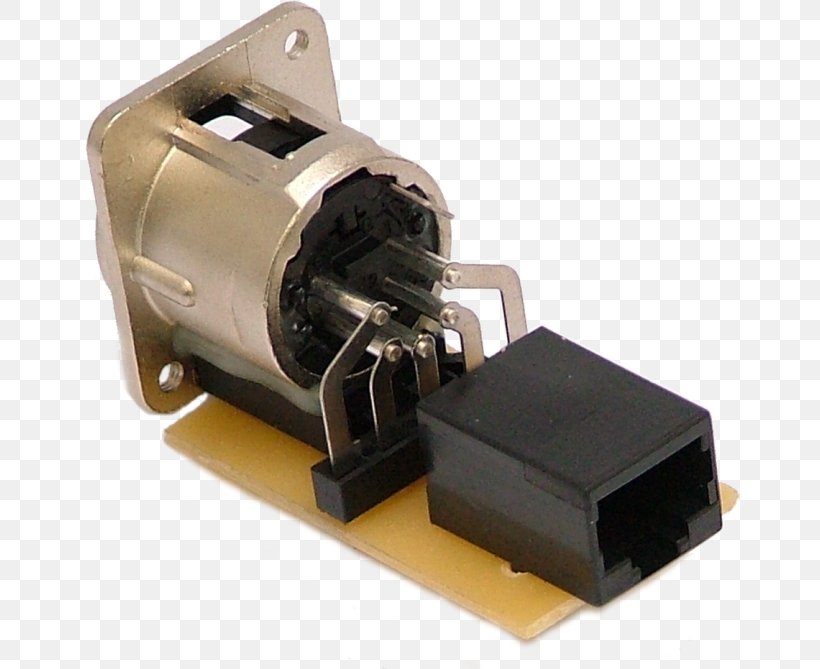 XLR Connector DMX512 RJ-45 Adapter Category 5 Cable, PNG, 660x669px, Xlr Connector, Adapter, Category 5 Cable, Electrical Connector, Electrical Wires Cable Download Free