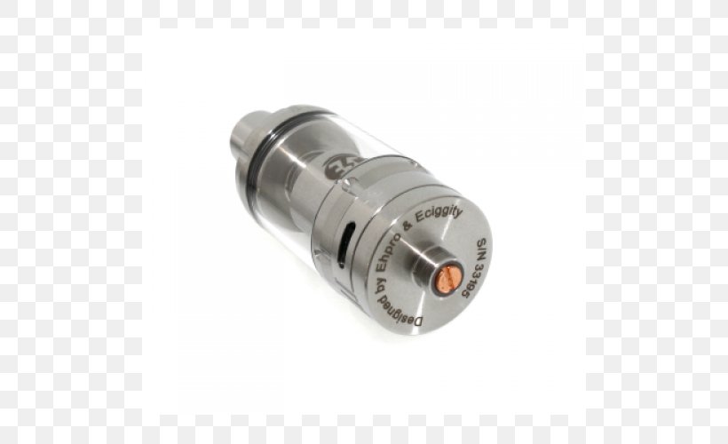 ATMOSFAIRA ΠΕΙΡΑΙΑ Electronic Cigarette Eciggity Nano Atomizer Nozzle, PNG, 500x500px, Electronic Cigarette, Ampere Hour, Atomizer Nozzle, Capacitance, Cylinder Download Free