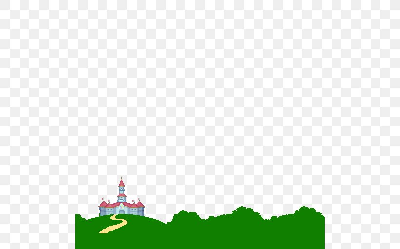 New Super Mario Bros Super Princess Peach Super Mario 64 DS Mario Bros., PNG, 512x512px, New Super Mario Bros, Castle On The Hill, Cloud, Computer, Daytime Download Free