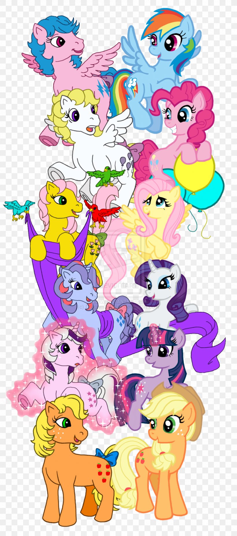 Rainbow Dash Pinkie Pie Pony Applejack Rarity, PNG, 900x2039px, Watercolor, Cartoon, Flower, Frame, Heart Download Free