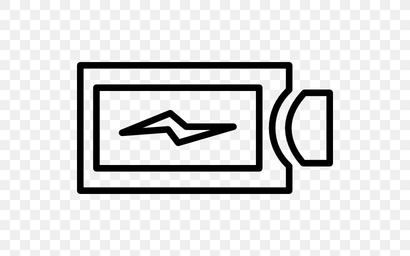 Battery Charger Download Clip Art, PNG, 512x512px, Battery Charger, Area, Black, Black And White, Brand Download Free