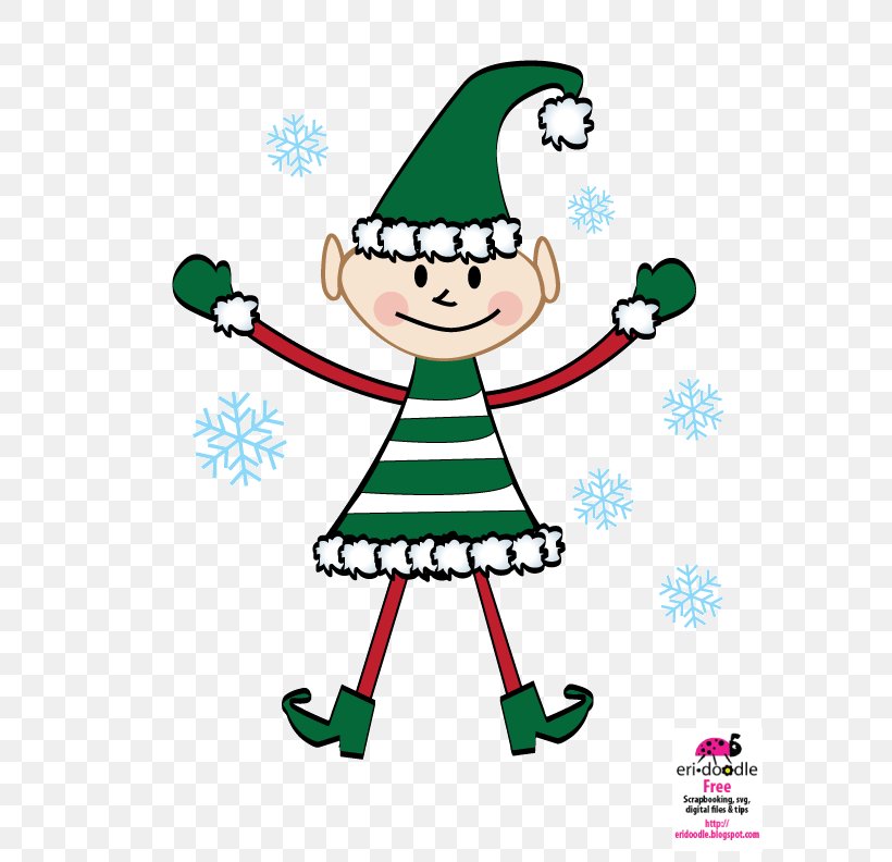 Christmas Tree Santa Claus Christmas Elf Clip Art, PNG, 612x792px, Christmas Tree, Area, Art, Artwork, Christmas Download Free