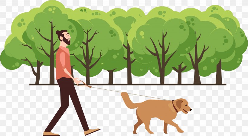 Dog Walking Dog Walking, PNG, 4005x2210px, Dog, Ambling Gait, Canine Influenza, Carnivoran, Cartoon Download Free