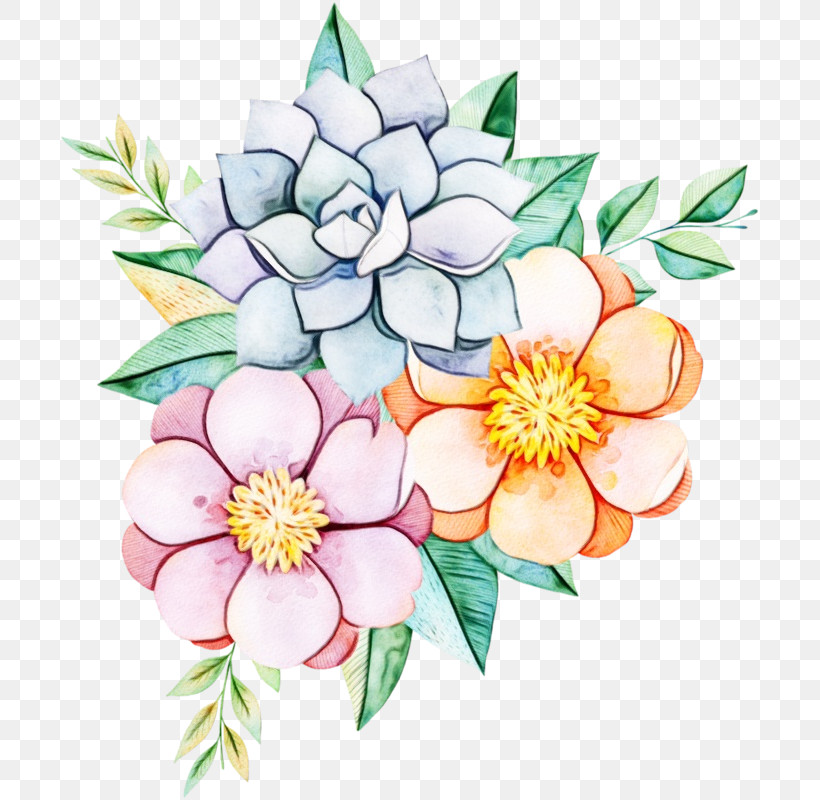 Floral Design, PNG, 706x800px, Watercolor, Cut Flowers, Floral Design, Flower, Flower Bouquet Download Free