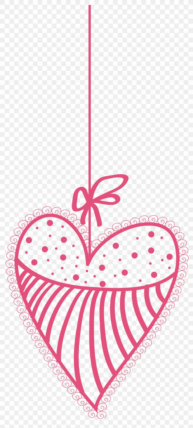 Heart Valentine's Day Love Clip Art, PNG, 3616x8000px, Watercolor, Cartoon, Flower, Frame, Heart Download Free