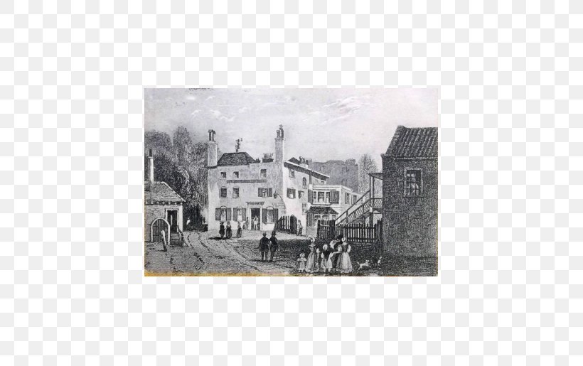 Spaniards Inn Hampstead Heath Giclée Painting White, PNG, 515x515px, Hampstead Heath, Almshouse, Black And White, Facade, Hampstead Download Free
