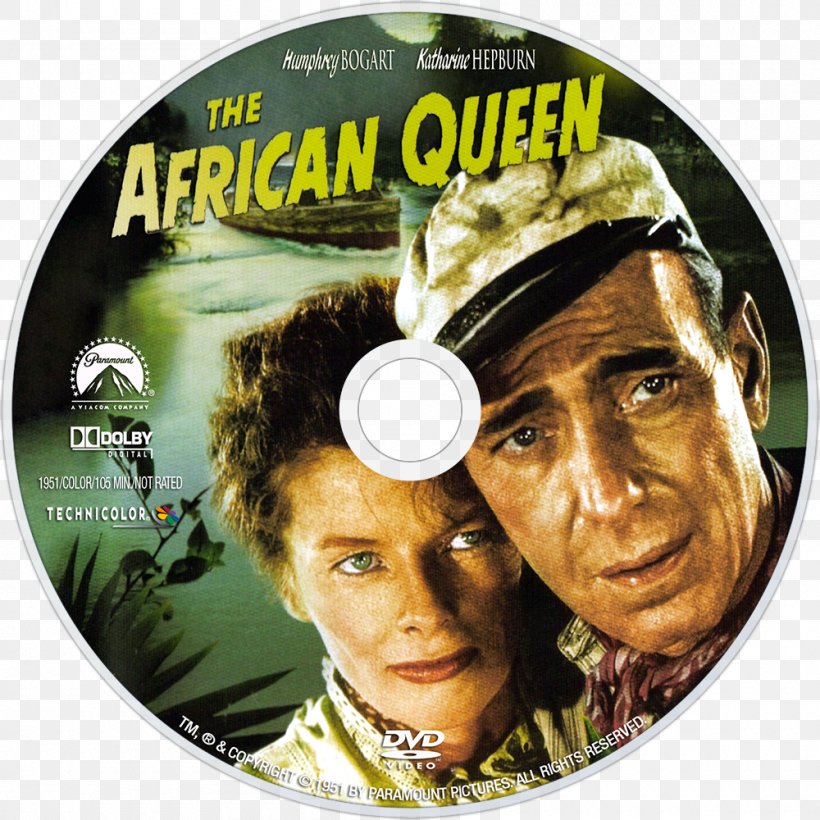 The African Queen Katharine Hepburn First World War Film, PNG, 1000x1000px, African Queen, Academy Awards, Actor, Africa, Album Cover Download Free