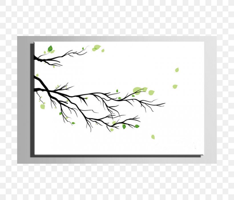 Canvas Print Branch Leaf Wedding, PNG, 700x700px, Canvas, Art, Bird, Border, Branch Download Free