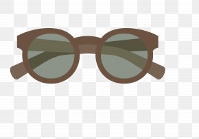 Vector Dark Sunglasses Sunglasses - Download PNG